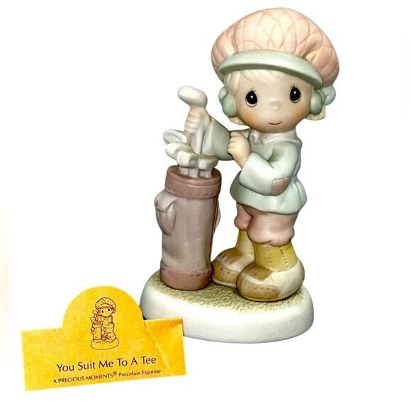 Precious Moments #526193 “You Suit Me To A Tee” Issued 1993 to 1999 - Picture 1 of 5